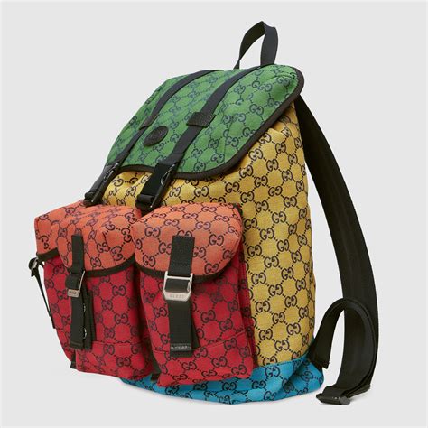 gucci backpack red green straps|Gucci mini backpack.